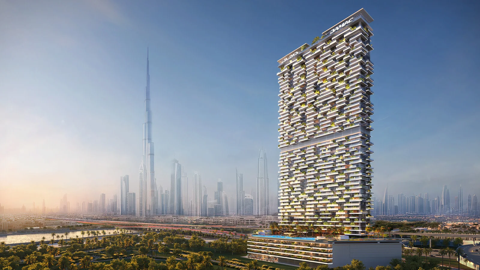 Safa Gate, Sheikh Zayed Road (developer render)